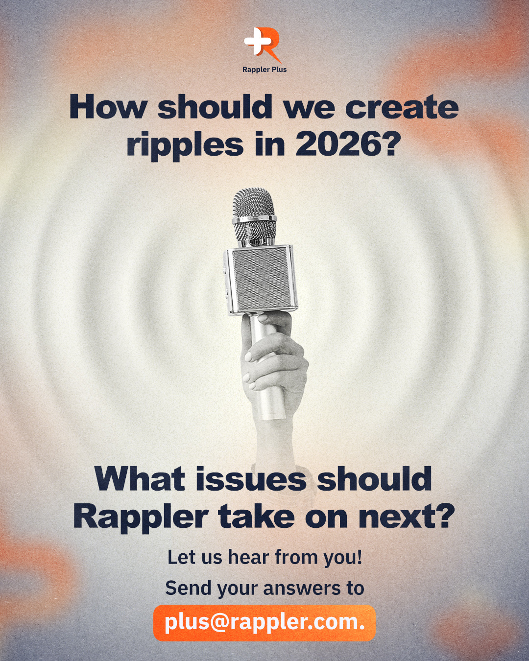 Rappler - WHAT STORIES DO YOU WANT TO SEE MORE OF IN 2026? As we plan ...