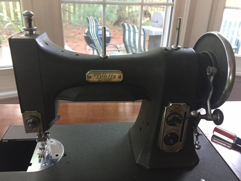 White 77 sewing machine model confirmation and manual resources