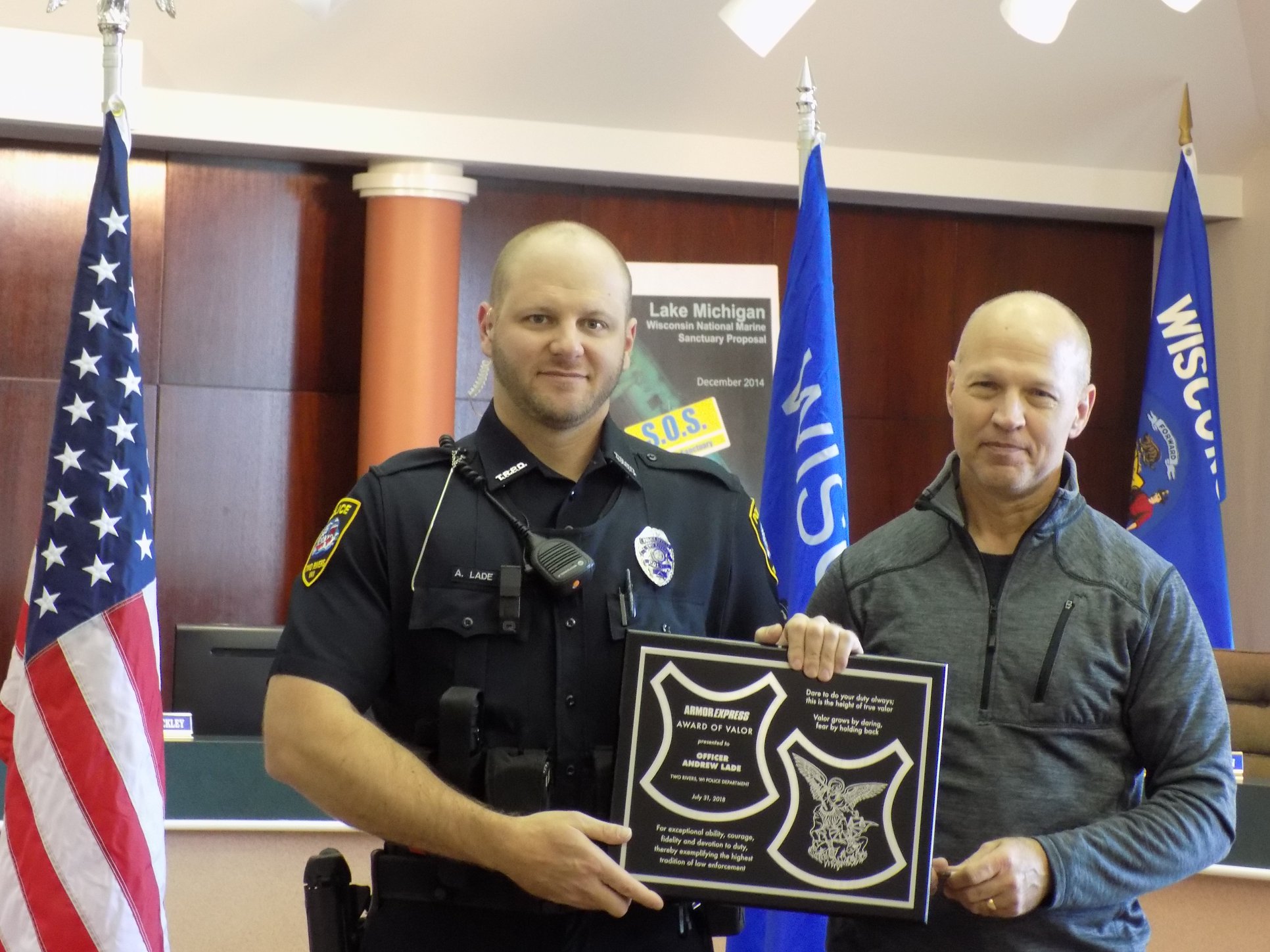 On 11/7/18 Officer Andrew... - Two Rivers Police Department | Facebook