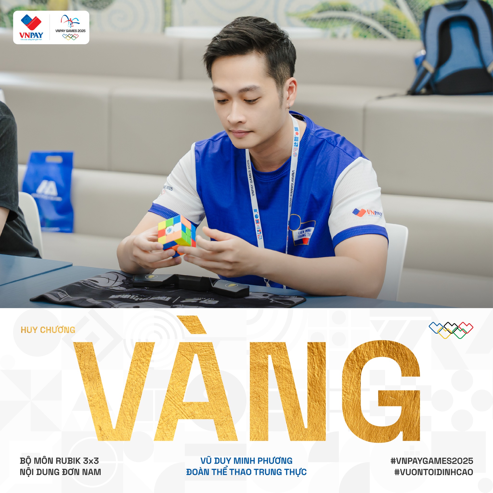 Người VNPAY - [𝐕𝐍𝐏𝐀𝐘 𝐆𝐀𝐌𝐄𝐒 𝟐𝟎𝟐𝟓 𝐇𝐍] KẾT QUẢ BỘ MÔN RUBIK... | Facebook