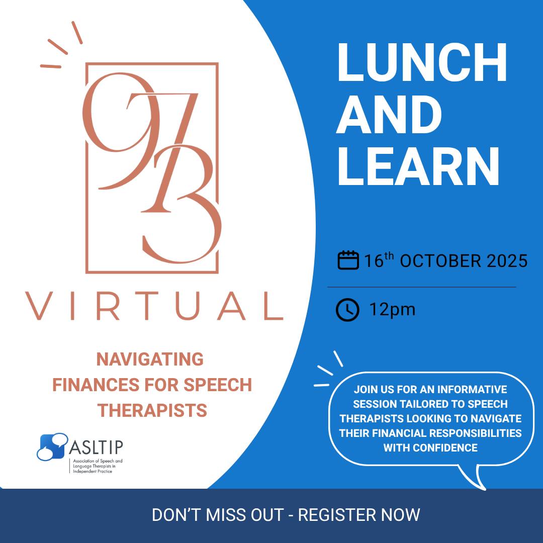 Association of Speech and Language Therapists in Independent Practice ...