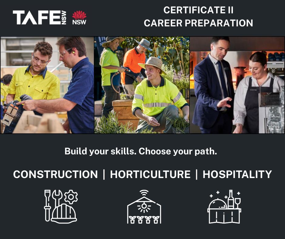 TAFE - 🌟 Kickstart Your Future at TAFE NSW Narrandera! 🌟 Ready to build ...