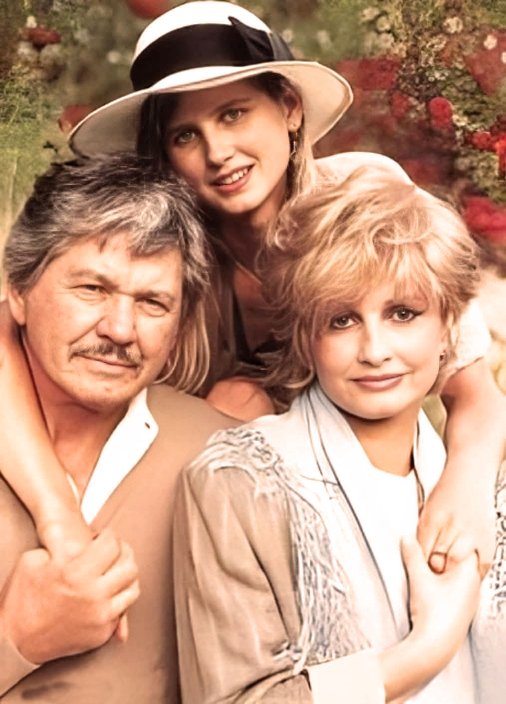 Charles Bronson, Zuleika Bronson and Jill Ireland ❤️