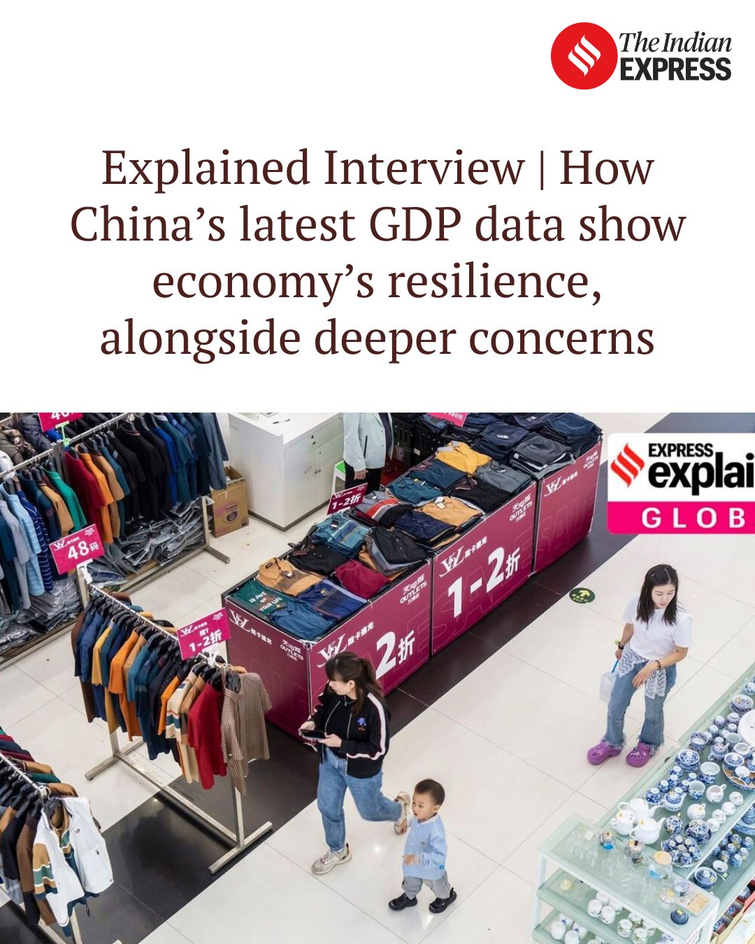 Indian - Explained Interview | How China’s latest GDP data show economy ...