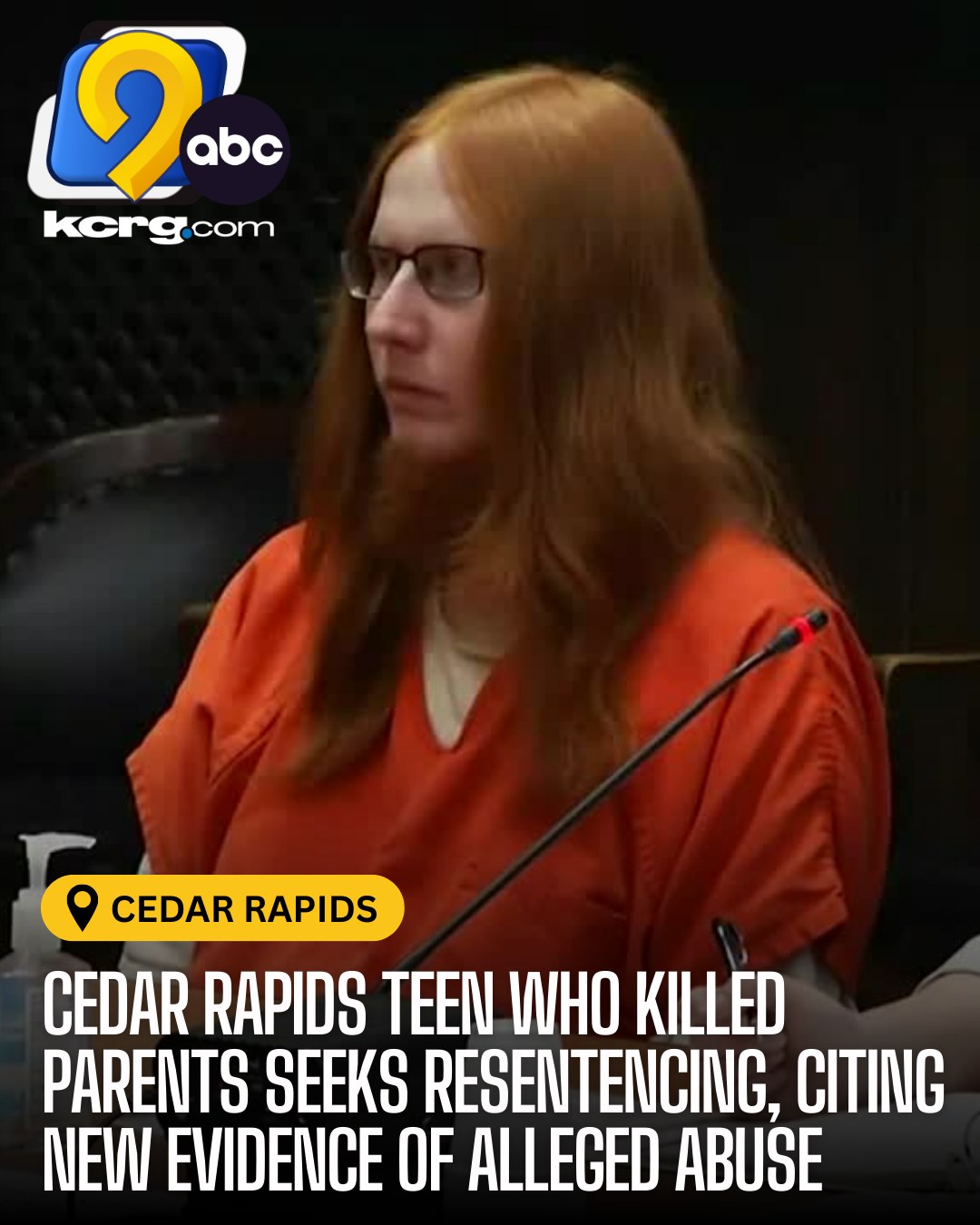 KCRG-TV9 - A Cedar Rapids teen sentenced to life in prison... | Facebook