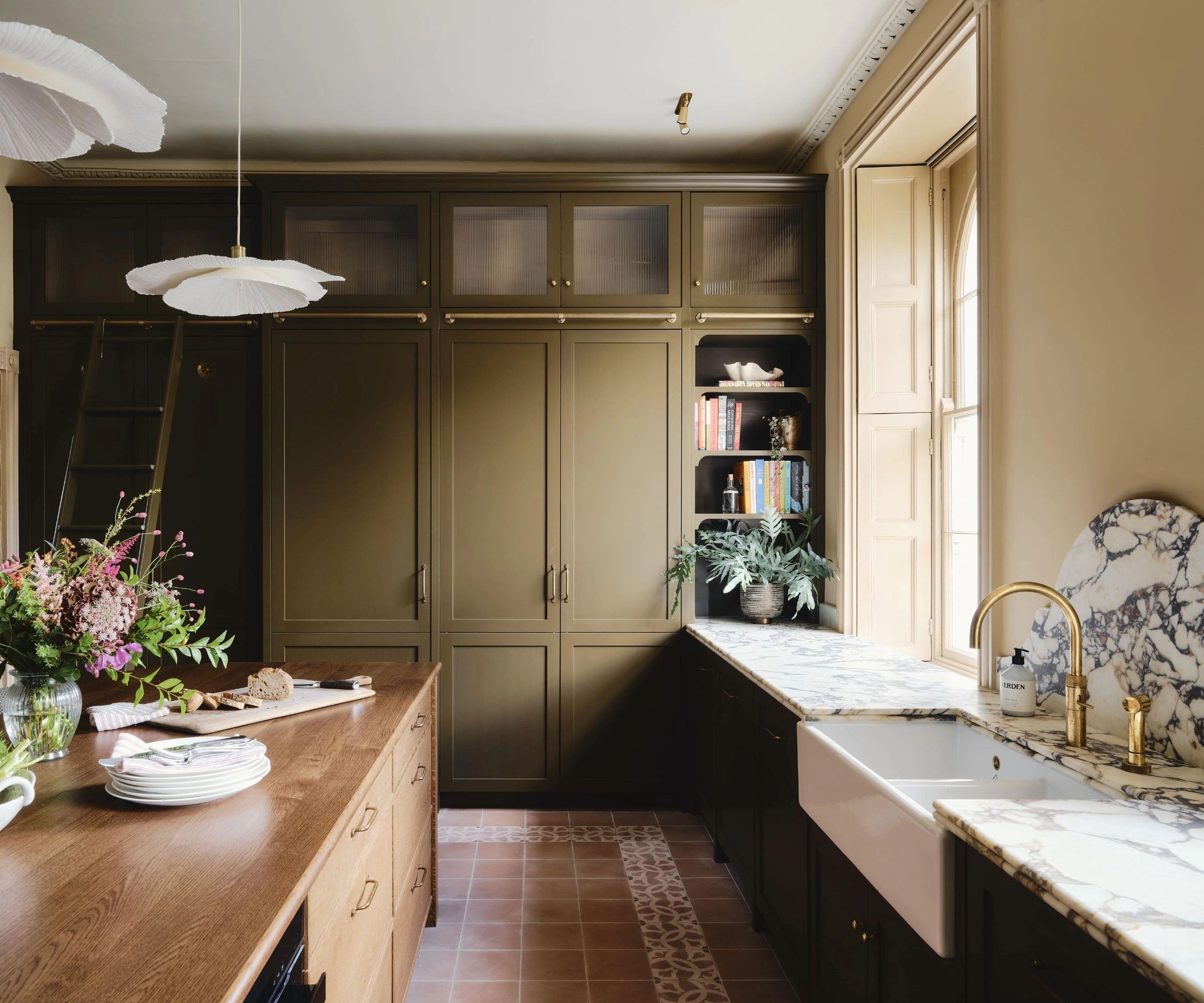 Homes - Earthy green kitchens are set to make a comeback in 2026, and ...