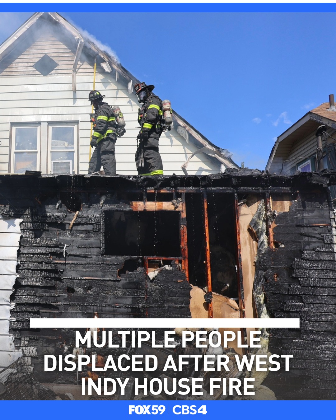 FOX59 - A house fire that broke out on the near west side of ...