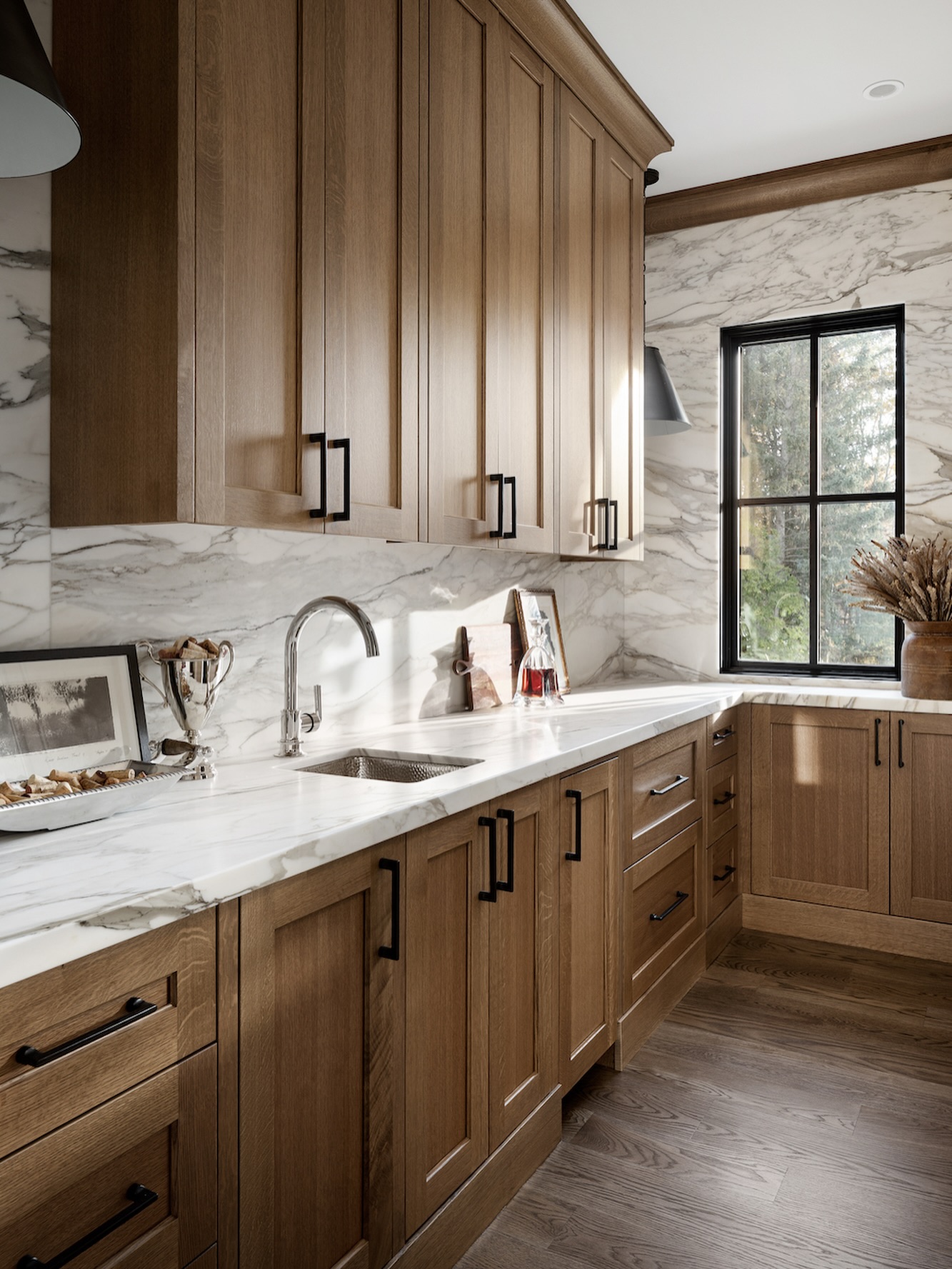 Veranda - A butler’s pantry that’s all about understated luxury with ...