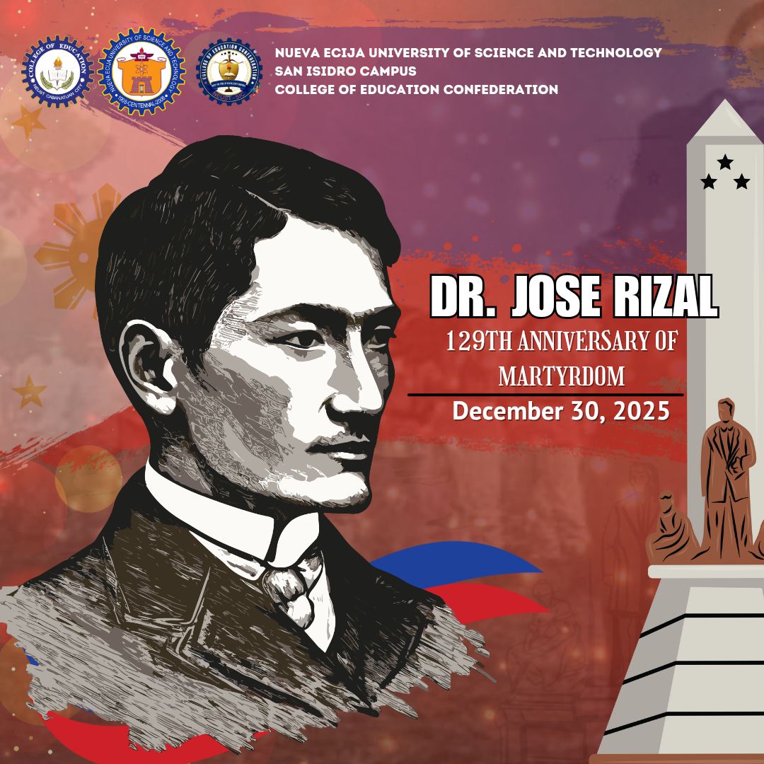Today is RIZAL DAY! It marks the martyrdom of our national hero Dr ...