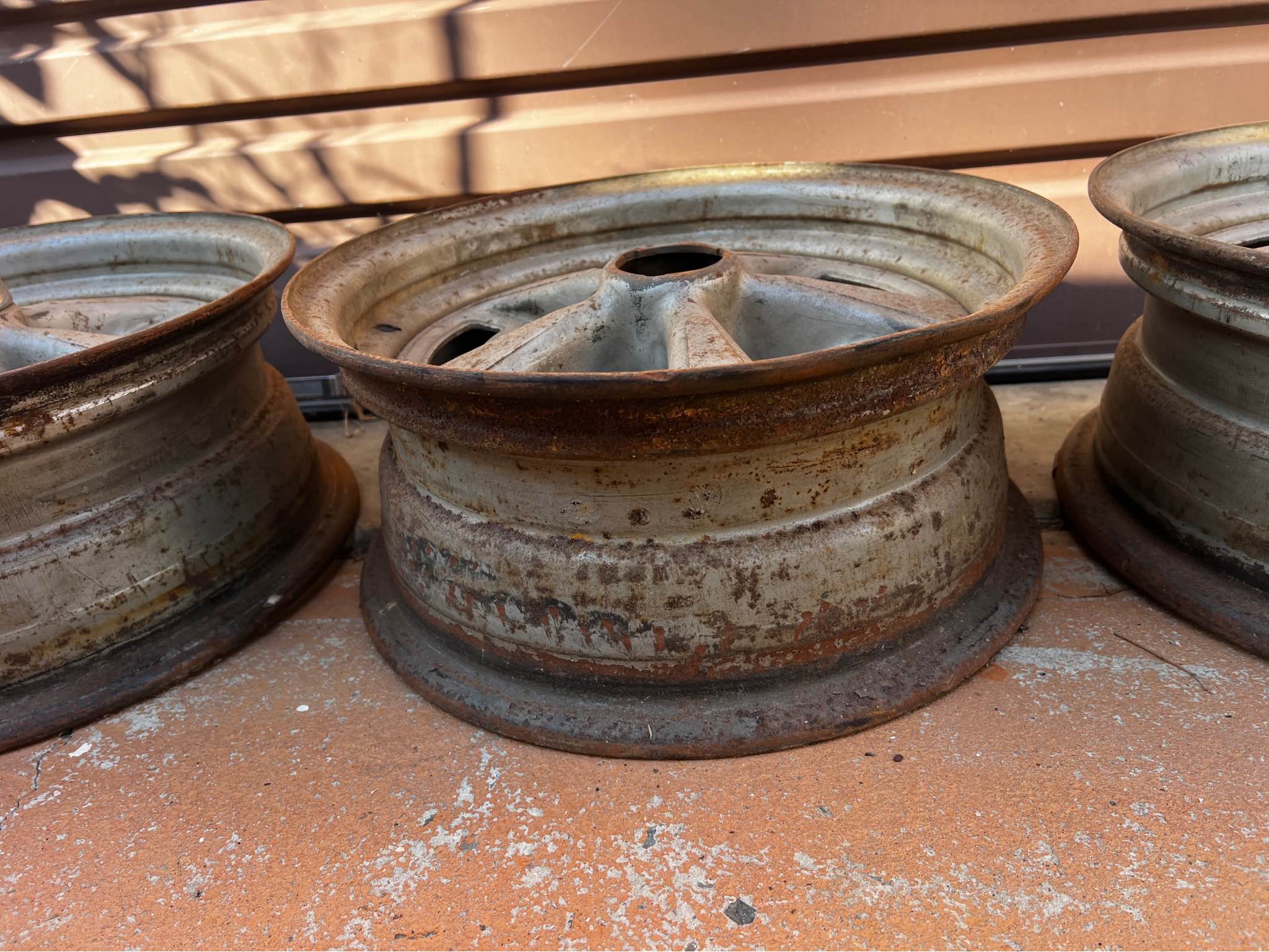 4 x Holden HQ Monaro GTS Steel Wheels 14x6JK Canadian rally - Car ...