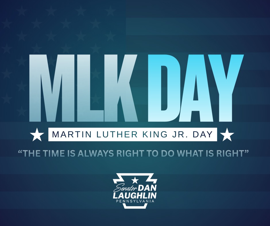 Today we honor the legacy of Dr.... - Senator Dan Laughlin | Facebook