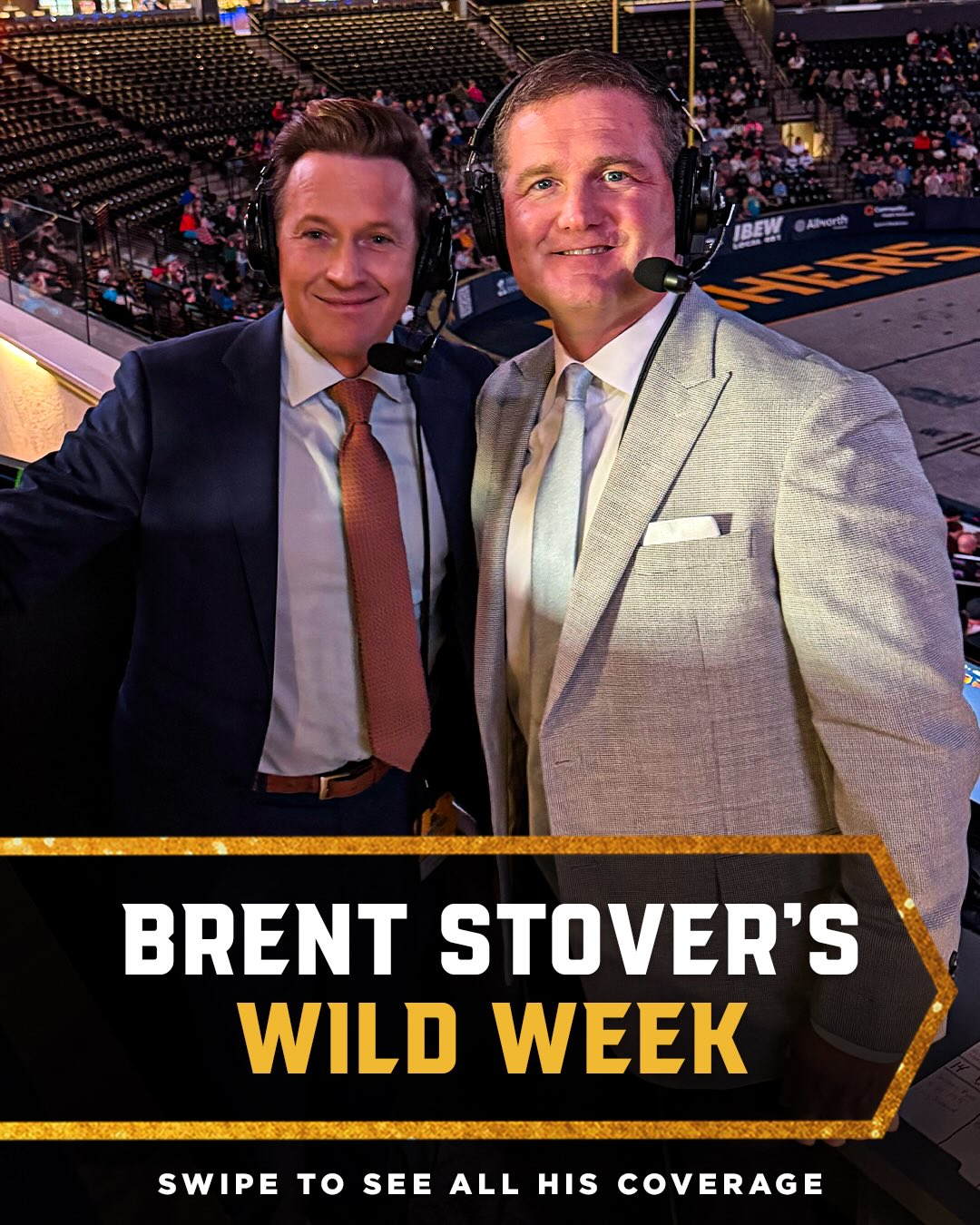 Brent Stover had himself a CRAZY week of coverage 🤯🗓️ Saturday
