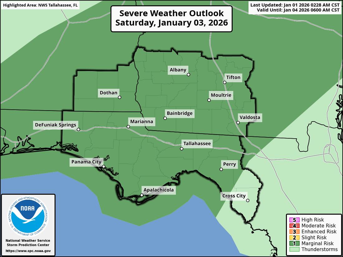Chris - The 1st FIRST ALERT of 2026: There’s a Marginal Risk of Severe ...