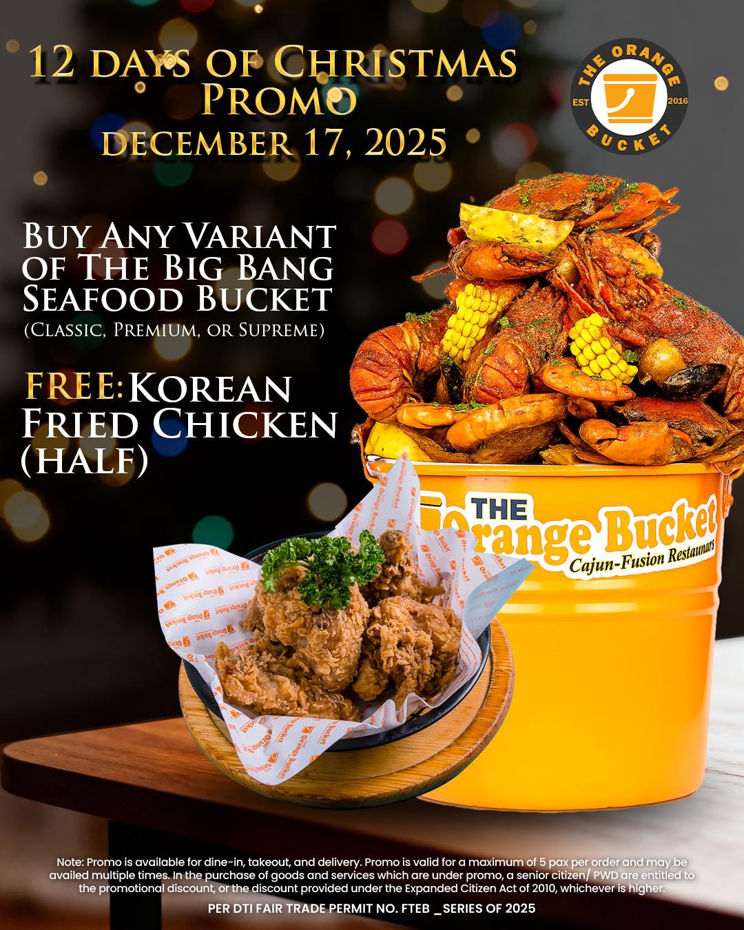 The Orange - Satisfy your comfort food cravings, O’Bucketeers! Get FREE ...