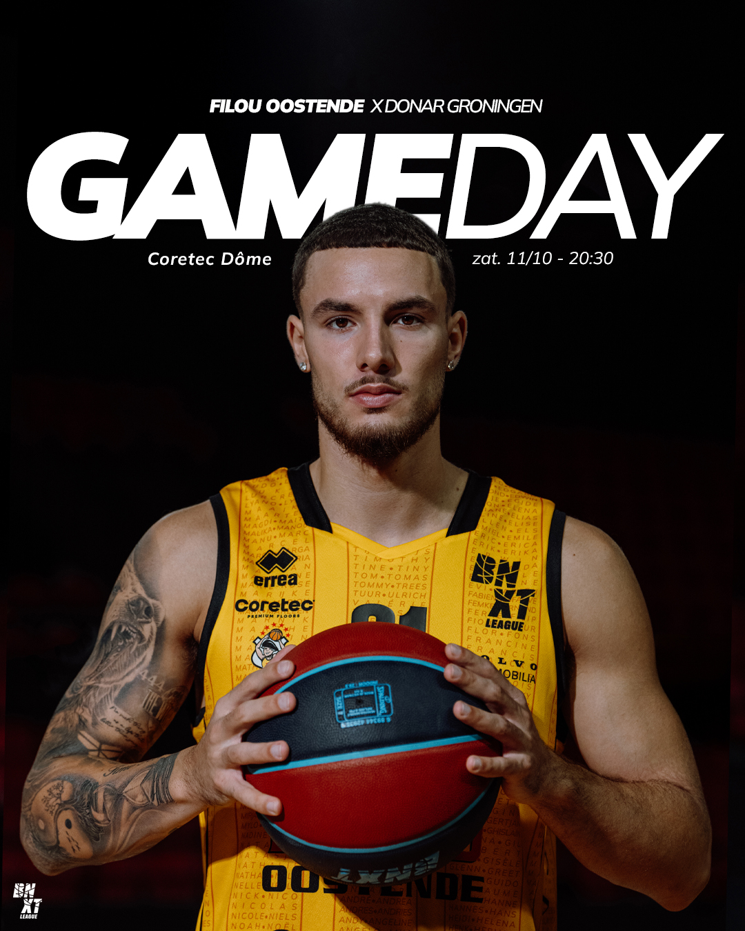 We ontvangen Donar Groningen... - Basketbalclub Oostende | Facebook