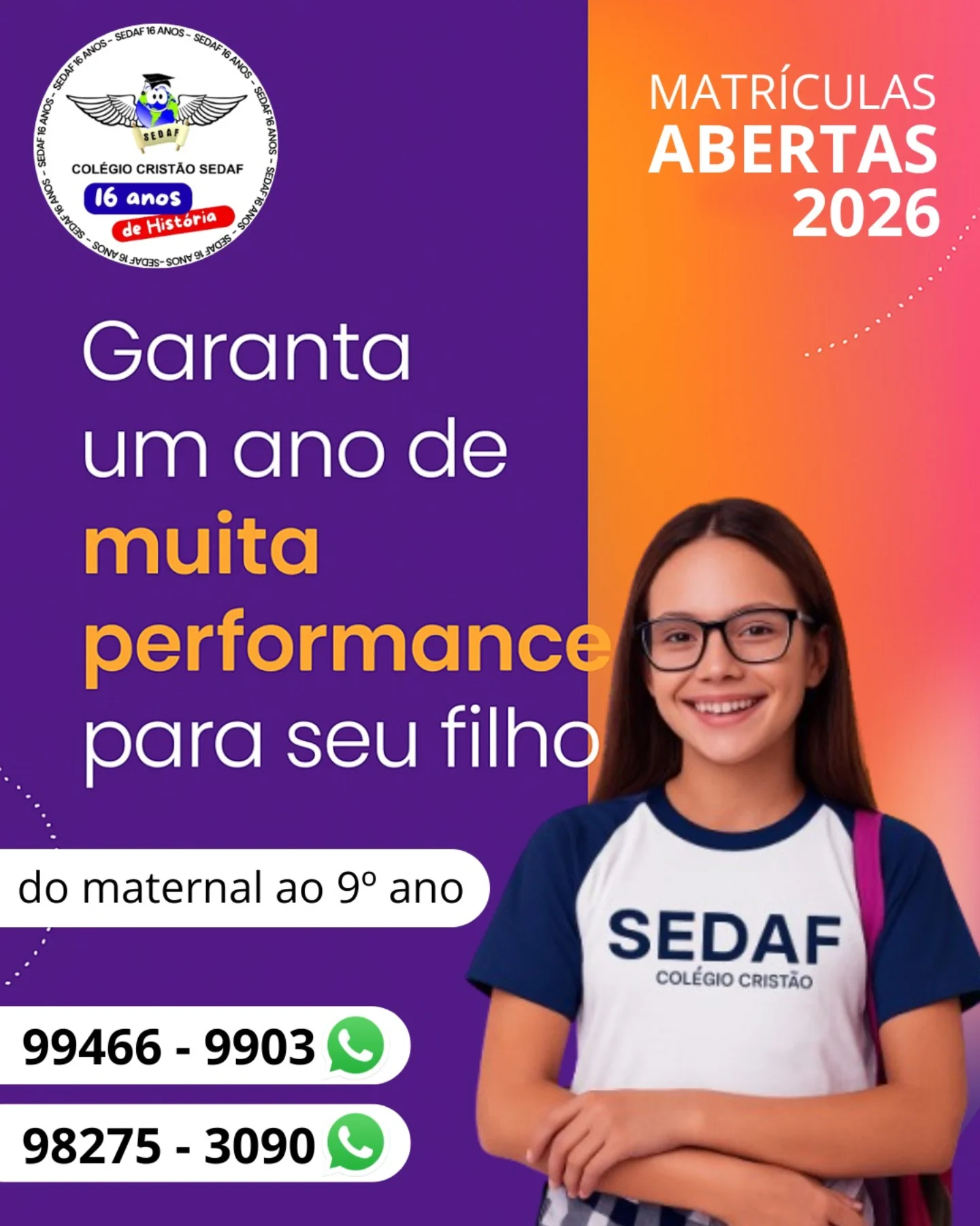 Colégio Cristão SEDAF | Belo Horizonte MG