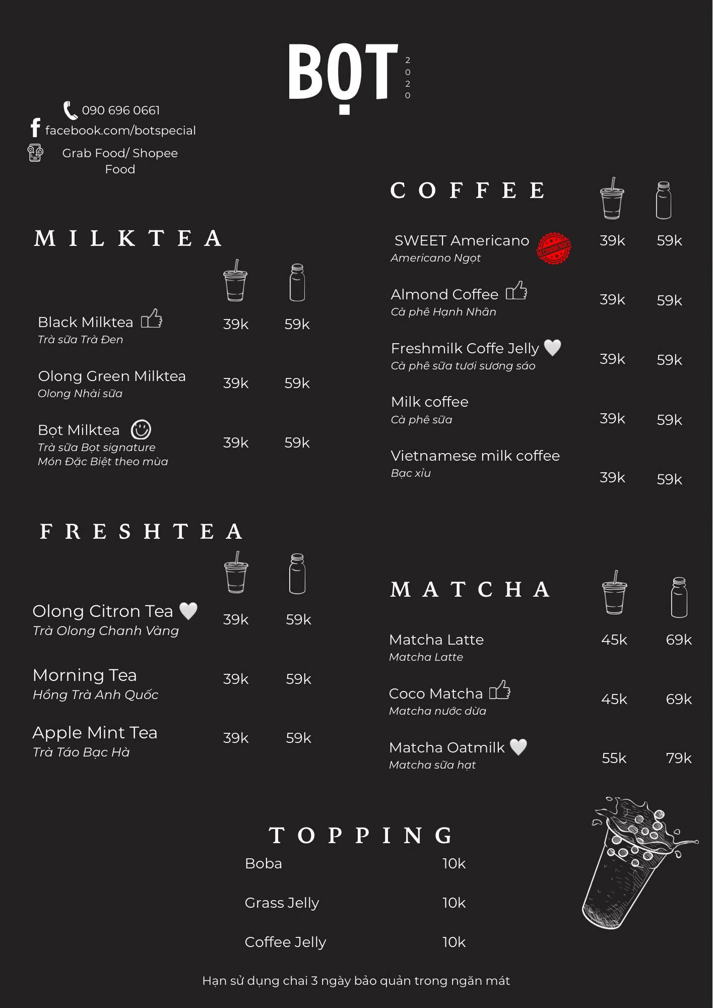 BỌT - Special Tea | Ho Chi Minh City