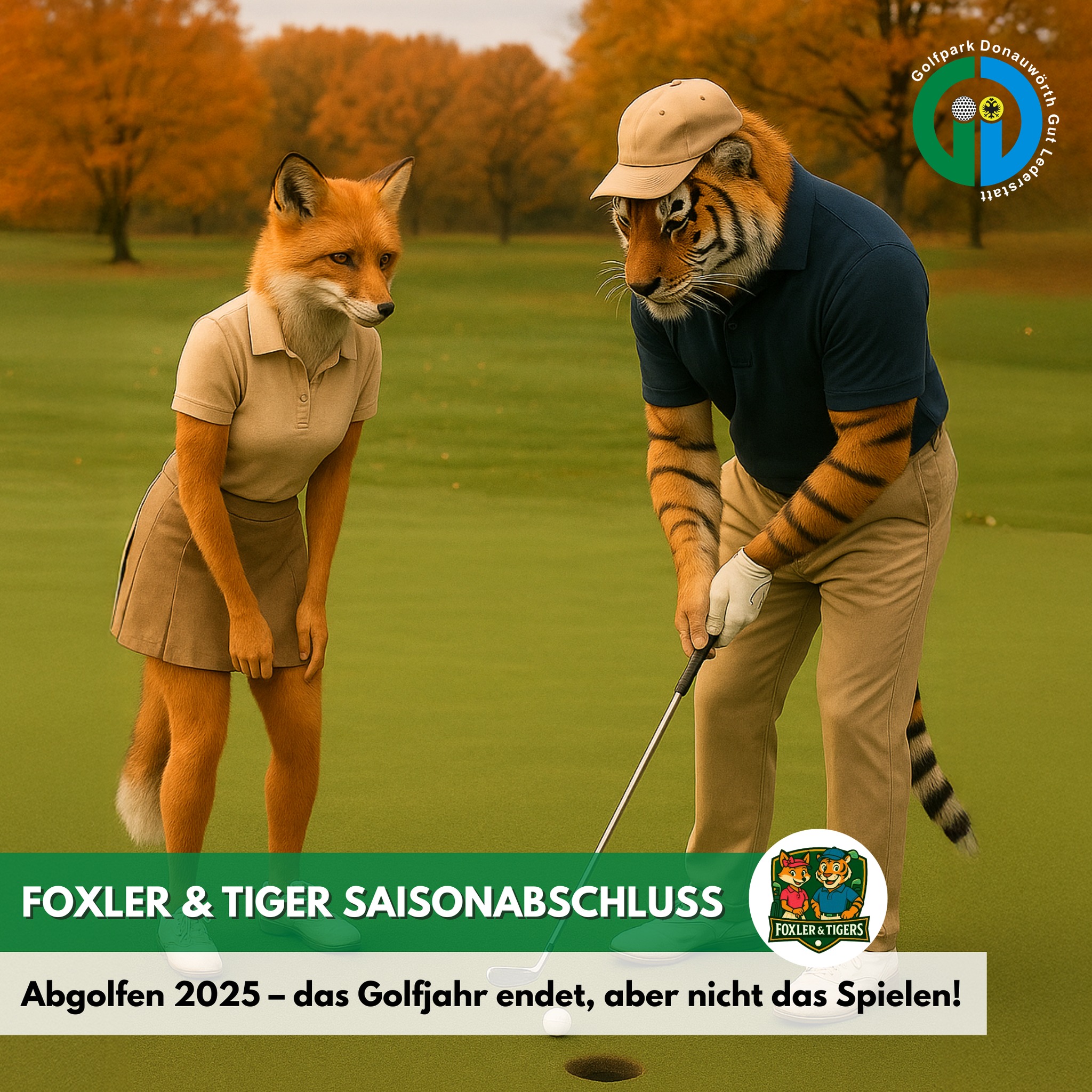 Golfpark - Saisonabschluss der Foxler & Tiger im Golfpark Donauwörth! ⛳ ...