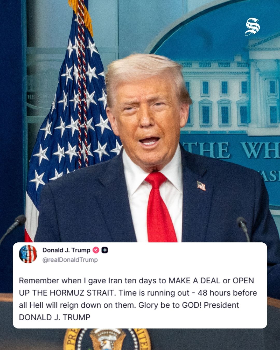 🚨 '48 hours left or all hell will reign down', Donald Trump warns