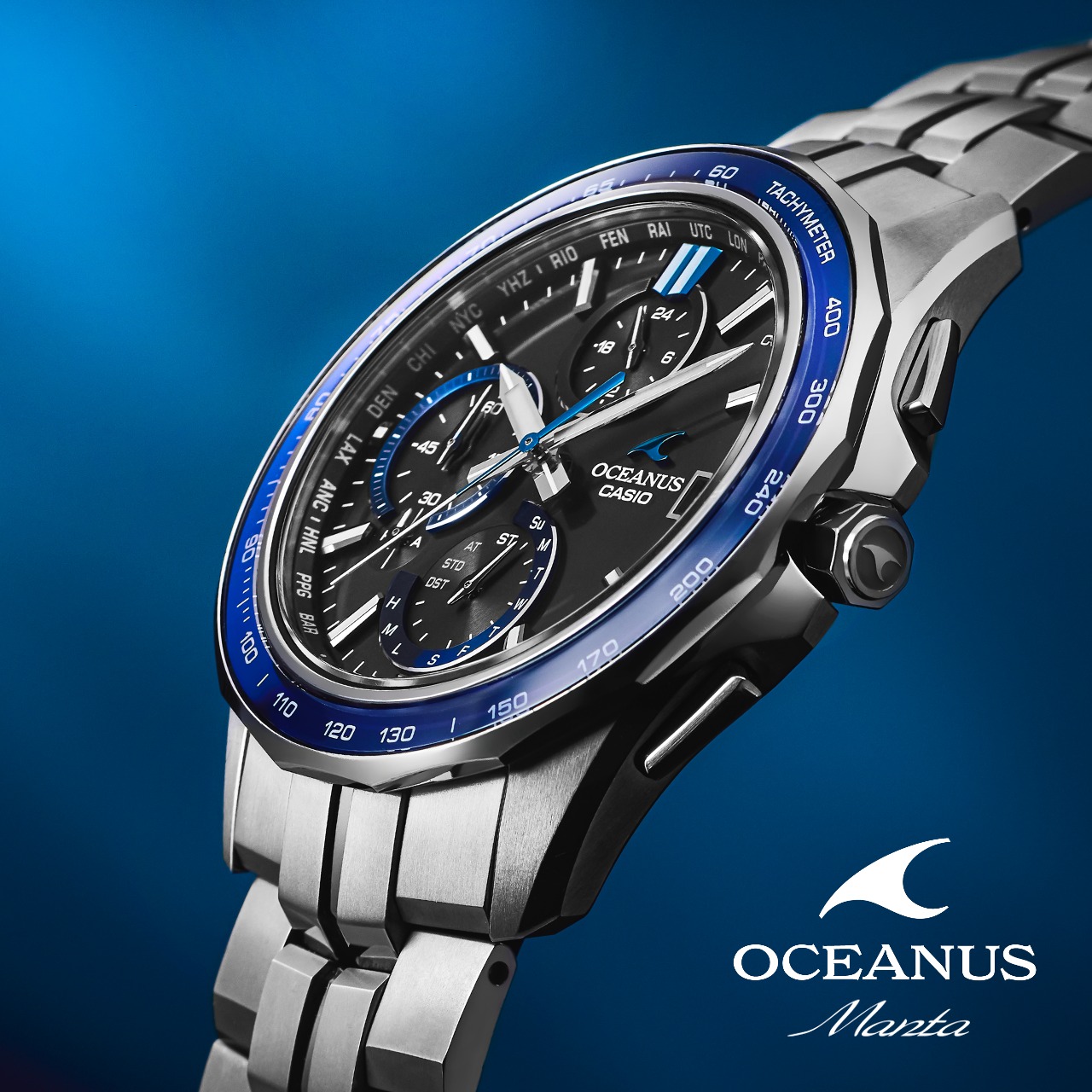 CASIO - 偏光する色彩の美。 『OCW-G1100-1A2JF』【NEW】3月発売 GPS