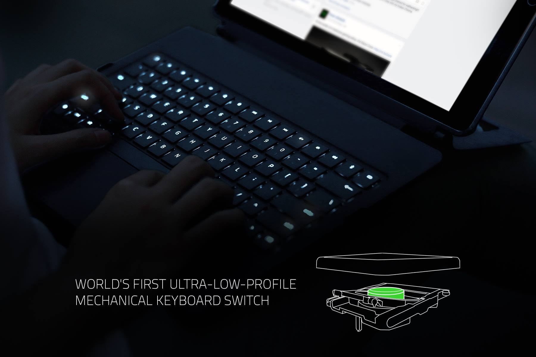 Razer - 레이저 스토어에서는 세계 최초 Apple iPad Pro용 로우 프로파일 기계식 스위치... | Facebook