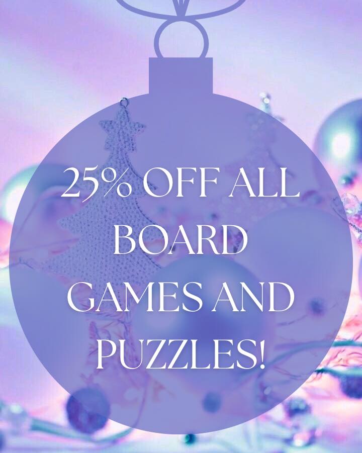 DAY 10 of our 12 DAYS OF CHRISTMAS SALE! 🎄 25% off board games