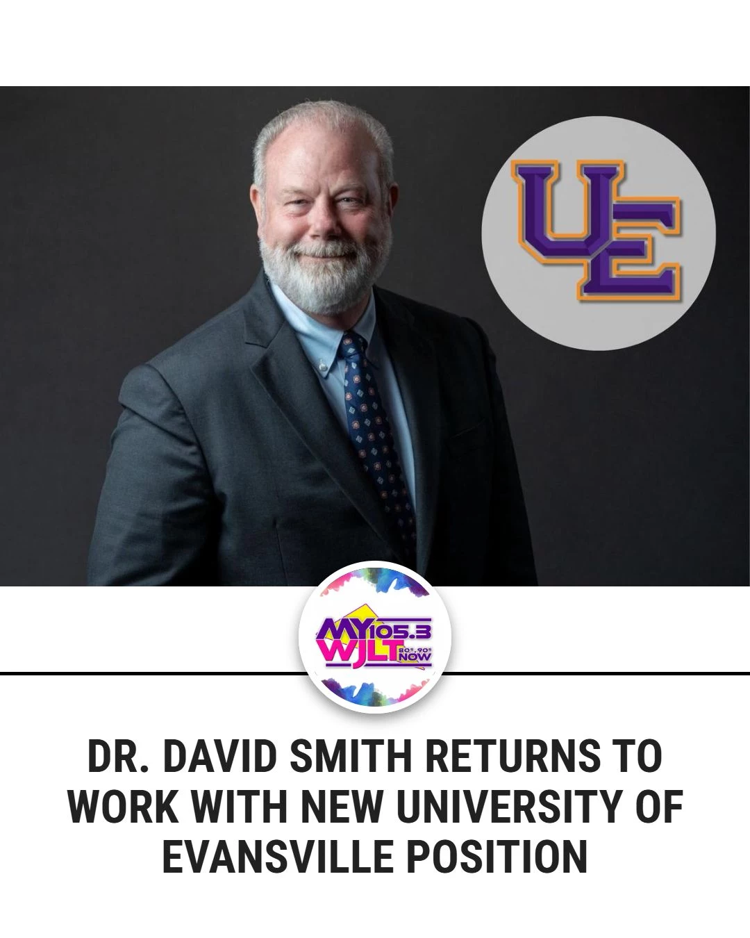 My 1053 WJLT - Dr. Smith didn't stay retired long. He back... | Facebook