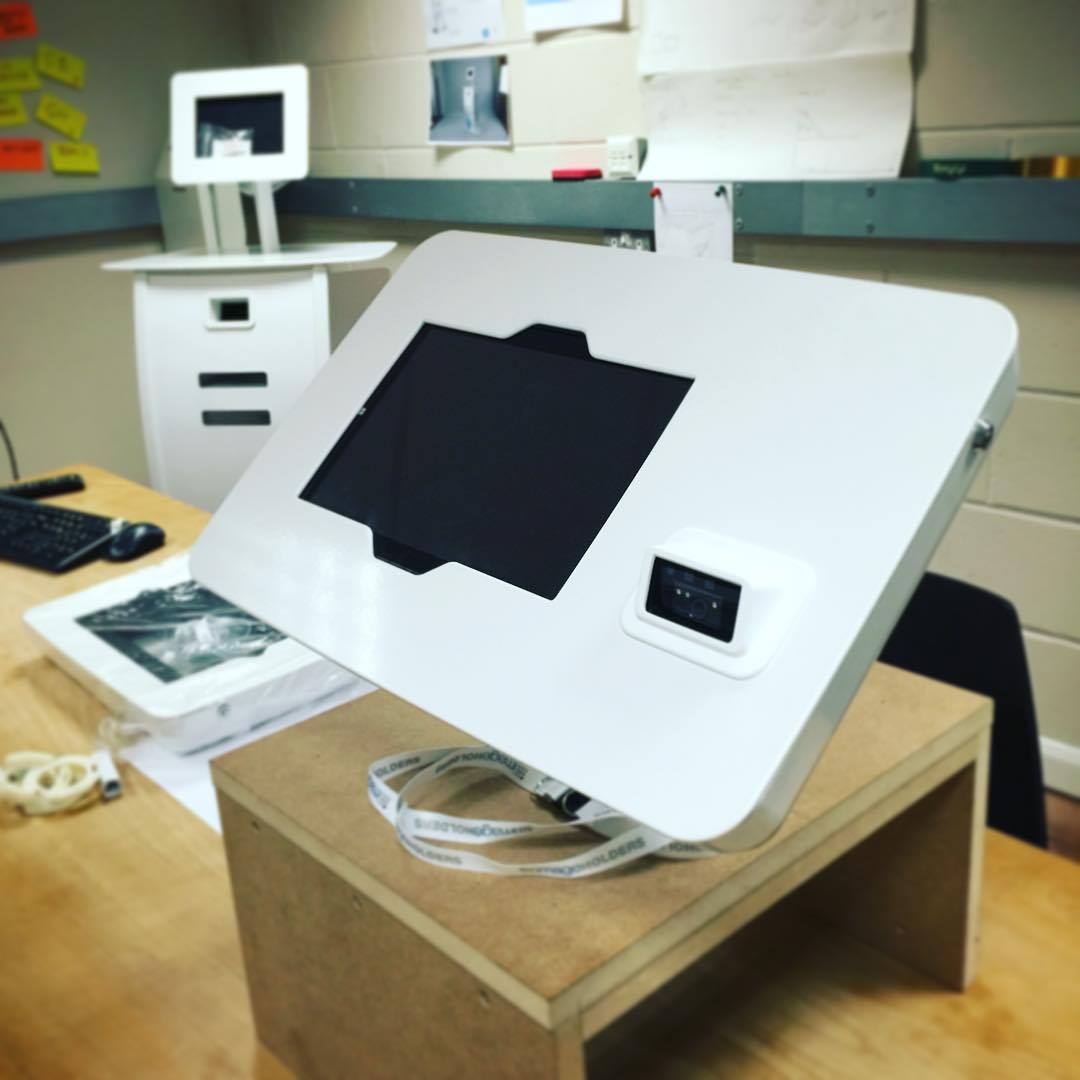 imageHOLDERS - TBT: A counter mounted tablet enclosure...