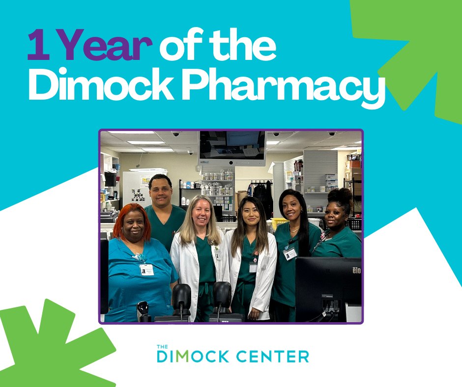 🎉 This month we celebrate 1 year of... - The Dimock Center | Facebook