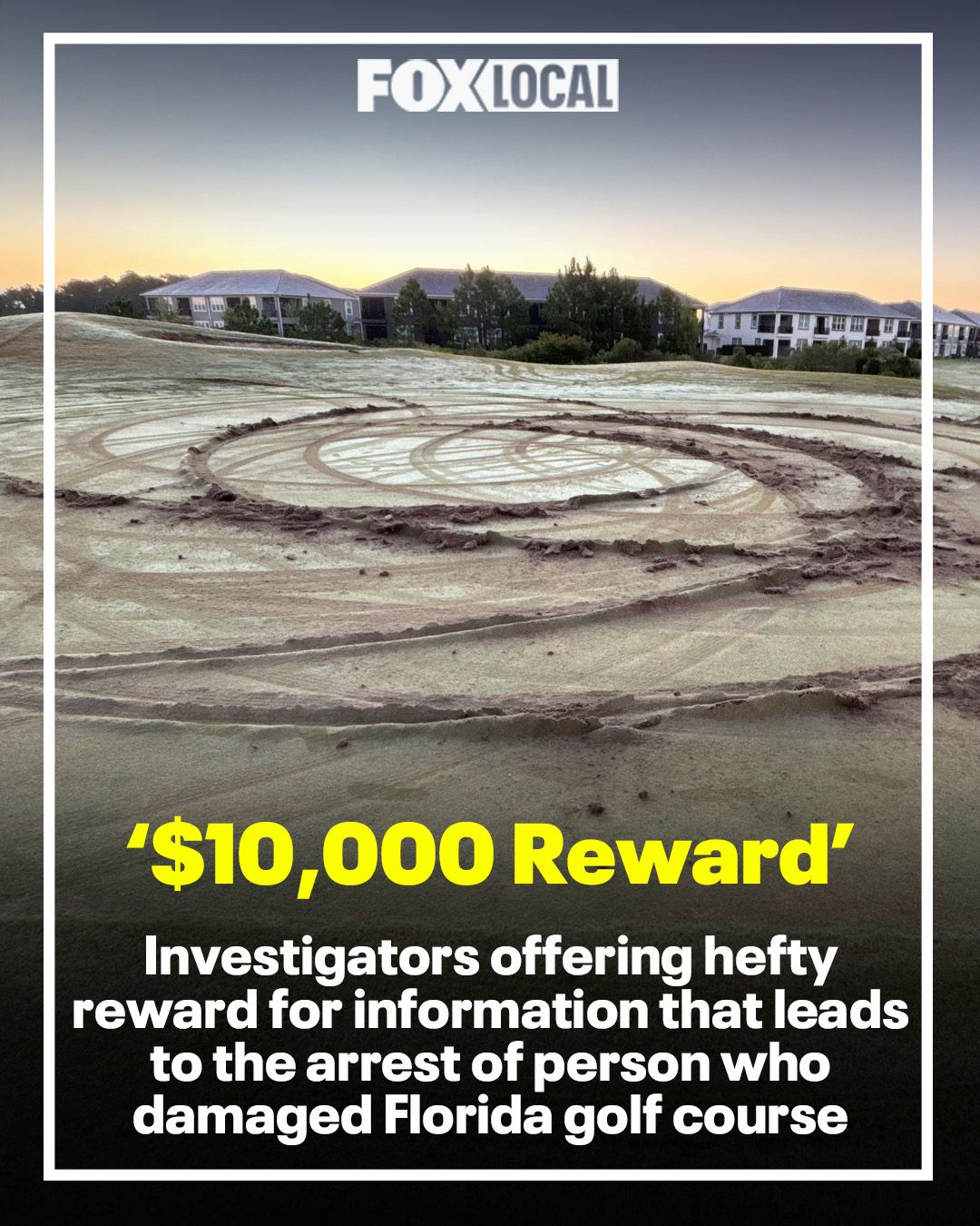 FOX - Who damaged a golf course in New Smyrna Beach? Investigators ...