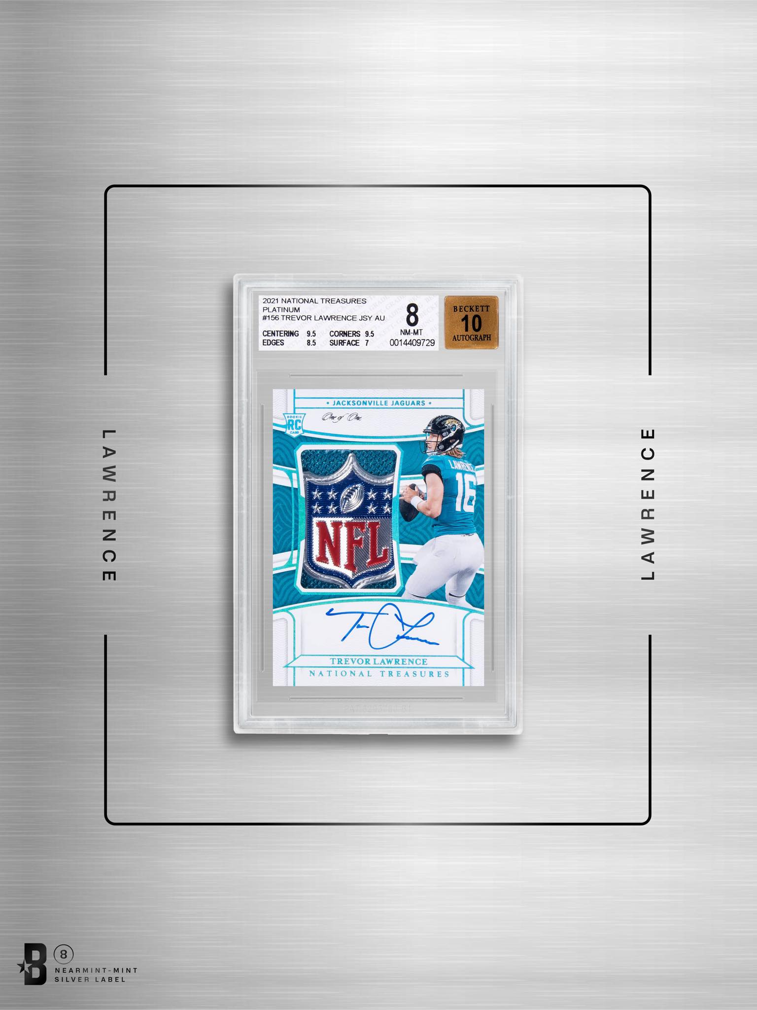 The most expensive Trevor Lawrence card ever sold. 2021 Panini