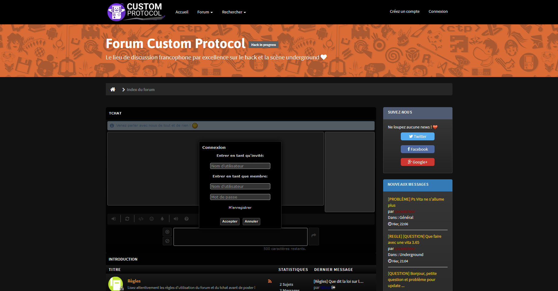 Custom Protocol