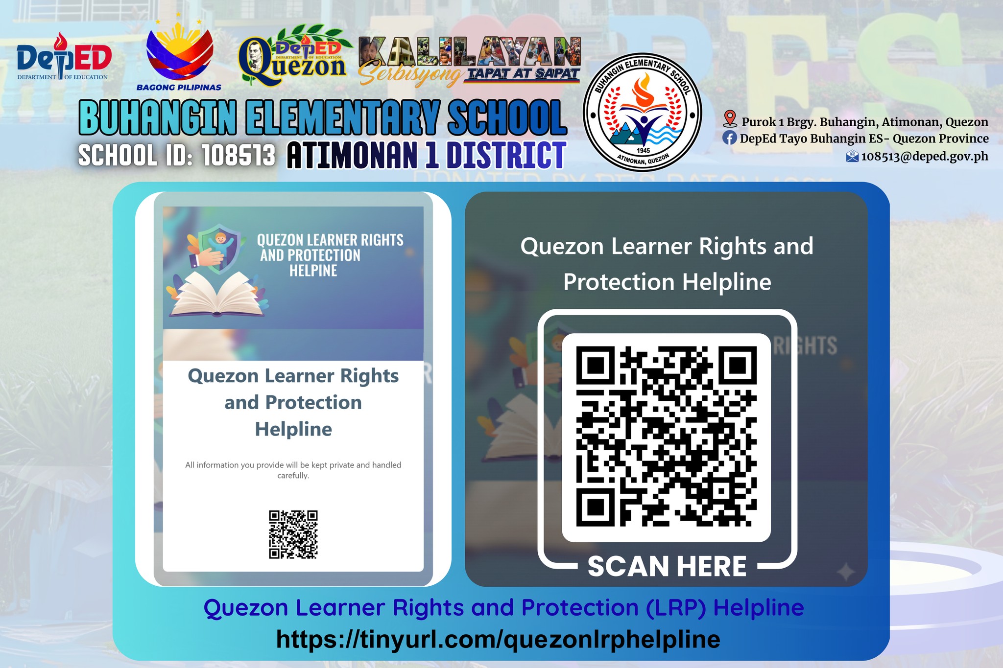 DepEd Tayo... - DepEd Tayo Buhangin ES- Quezon Province