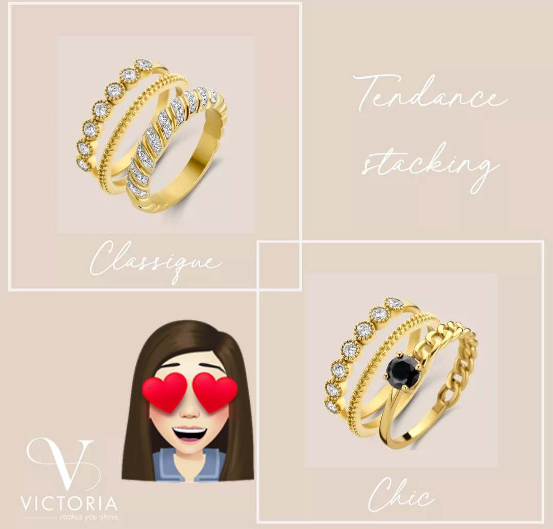 Christelle Bijoux Victoria - TENDANCE STACKING Le "stacking, c'est l ...