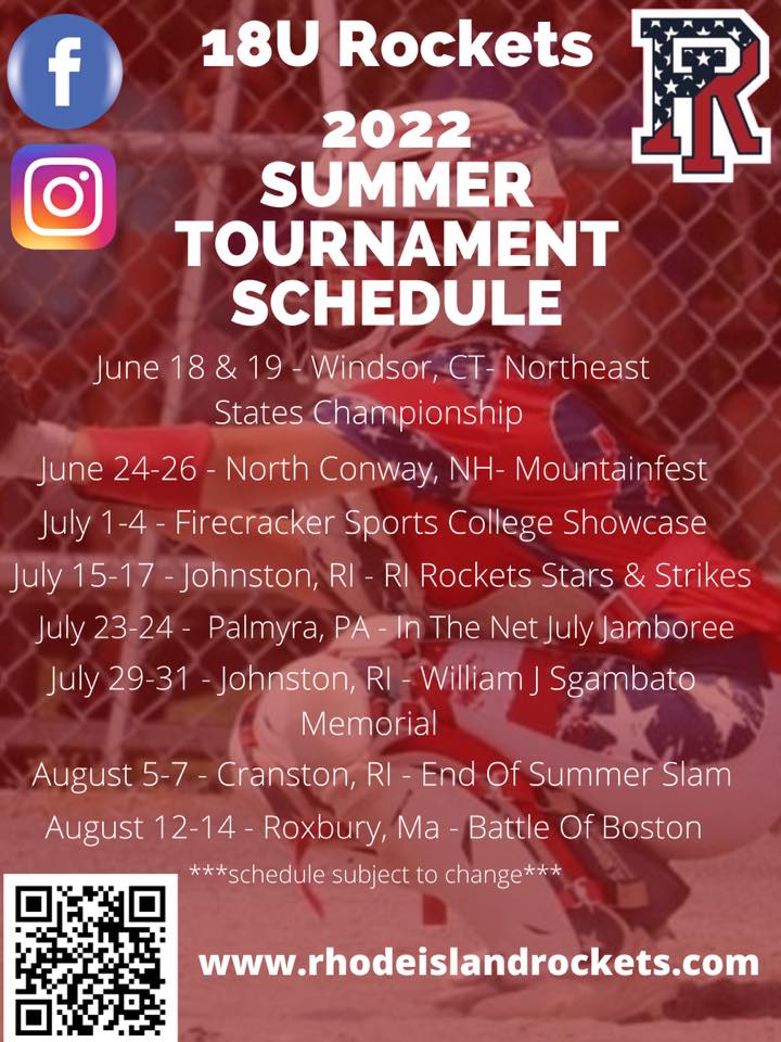 Our 18U Rockets are heading full... - Rhode Island Rockets | Facebook