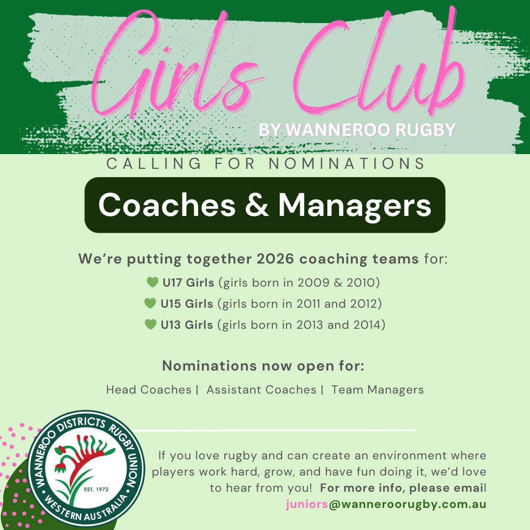 Planning is underway for our... - Wanneroo Rugby Union Club | Facebook