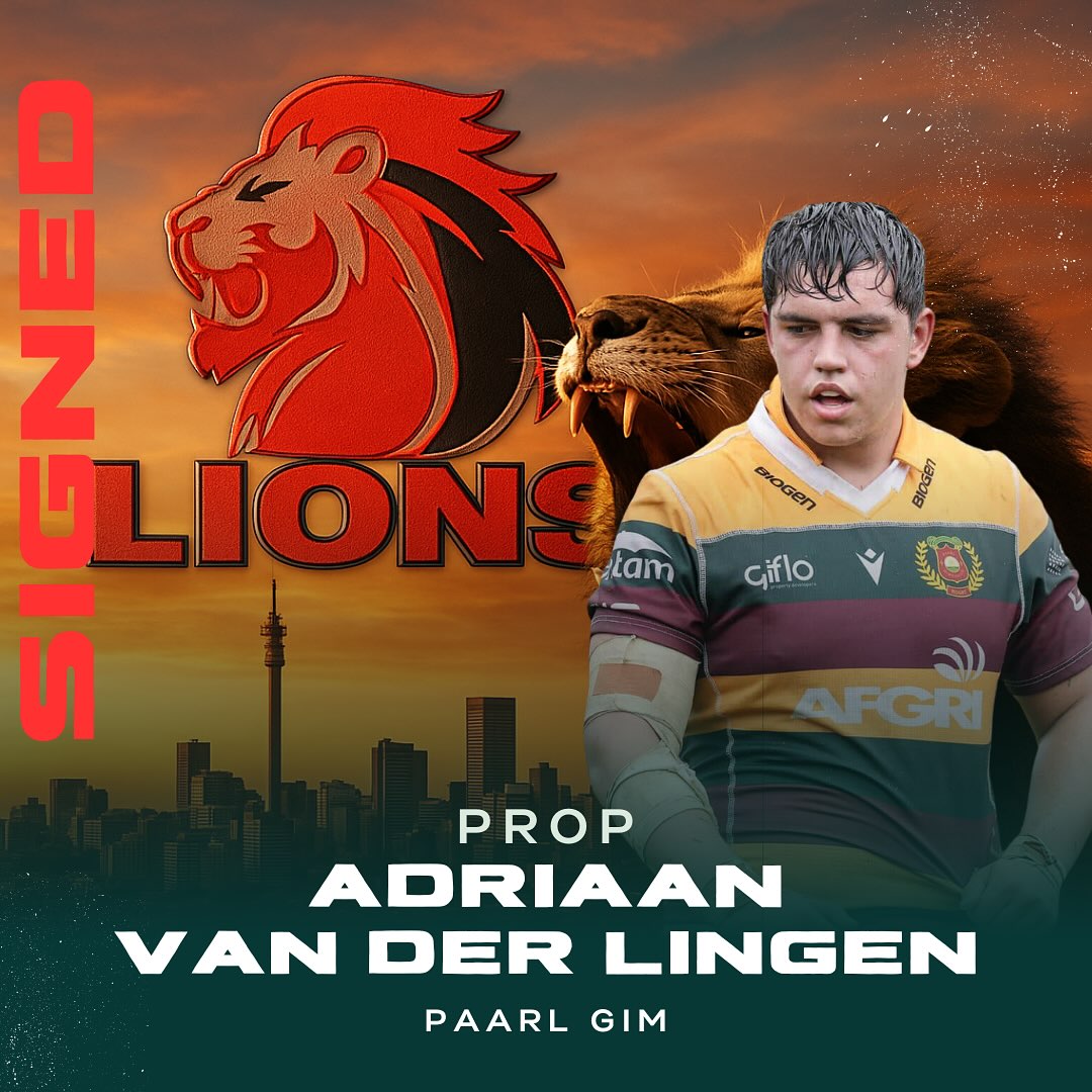 Nextgenxv - 🚨 TRANSFER NEWS 🚨 Paarl Gim prop Adriaan van der Lingen has ...