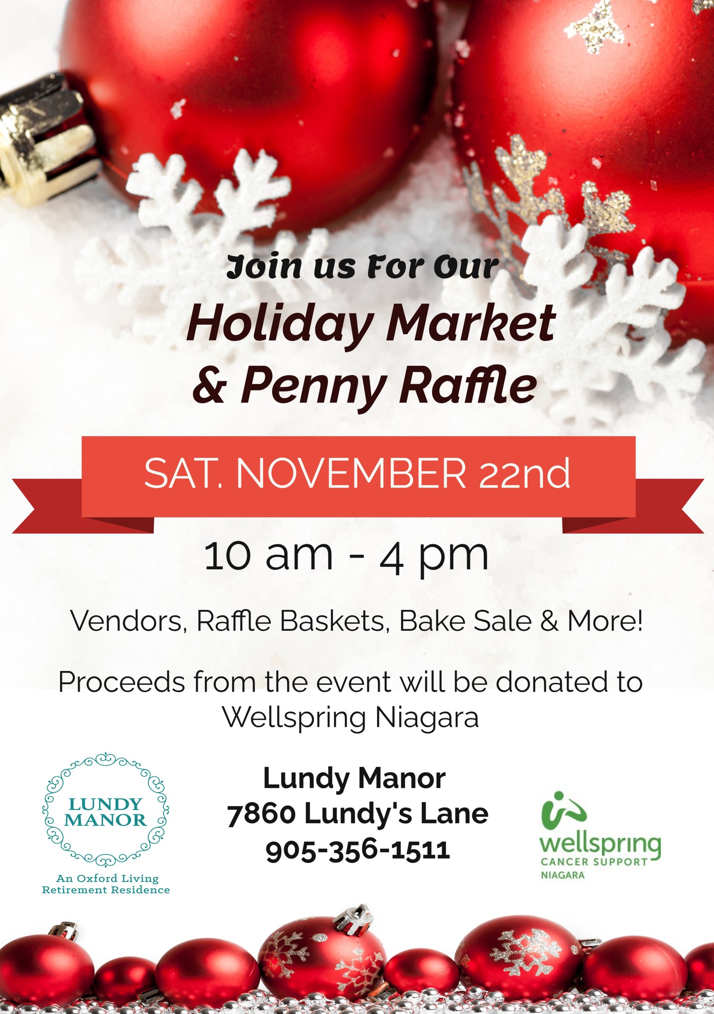 Lundy Manor Holiday Market & Penny Raffle