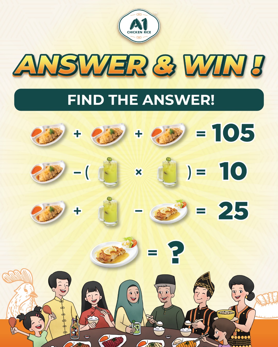 A1 - 🧮 Our math quiz is back — but with a flavourful twist! Can you ...