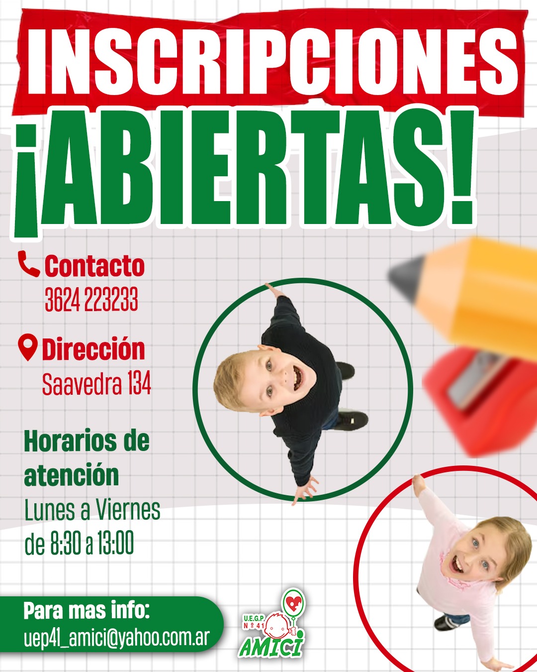 Instituto - 🎒 ¡Ya abrimos las inscripciones para el ciclo 2026! Formá ...