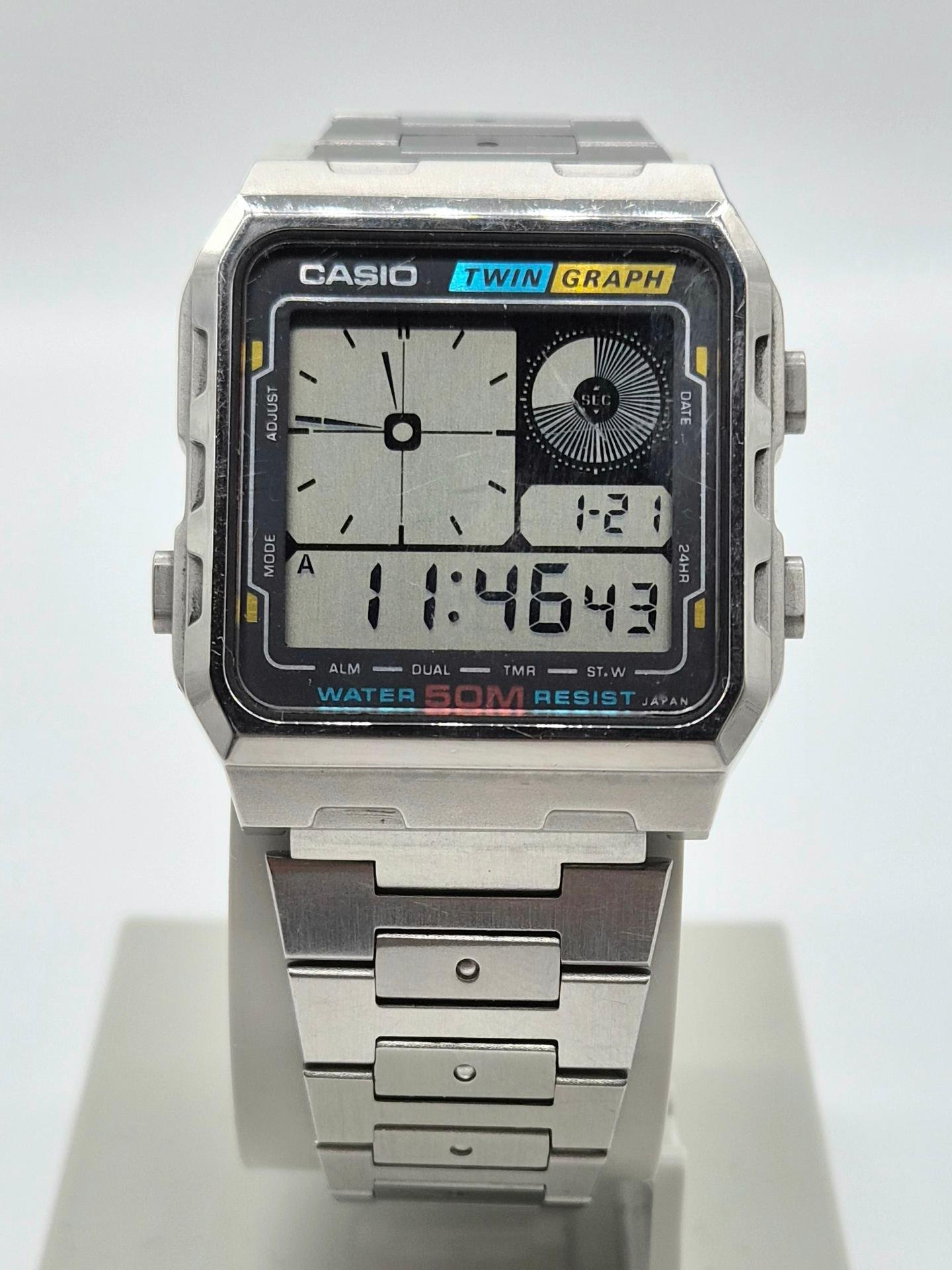 Casio Aqx-11 Twincept watch for sale
