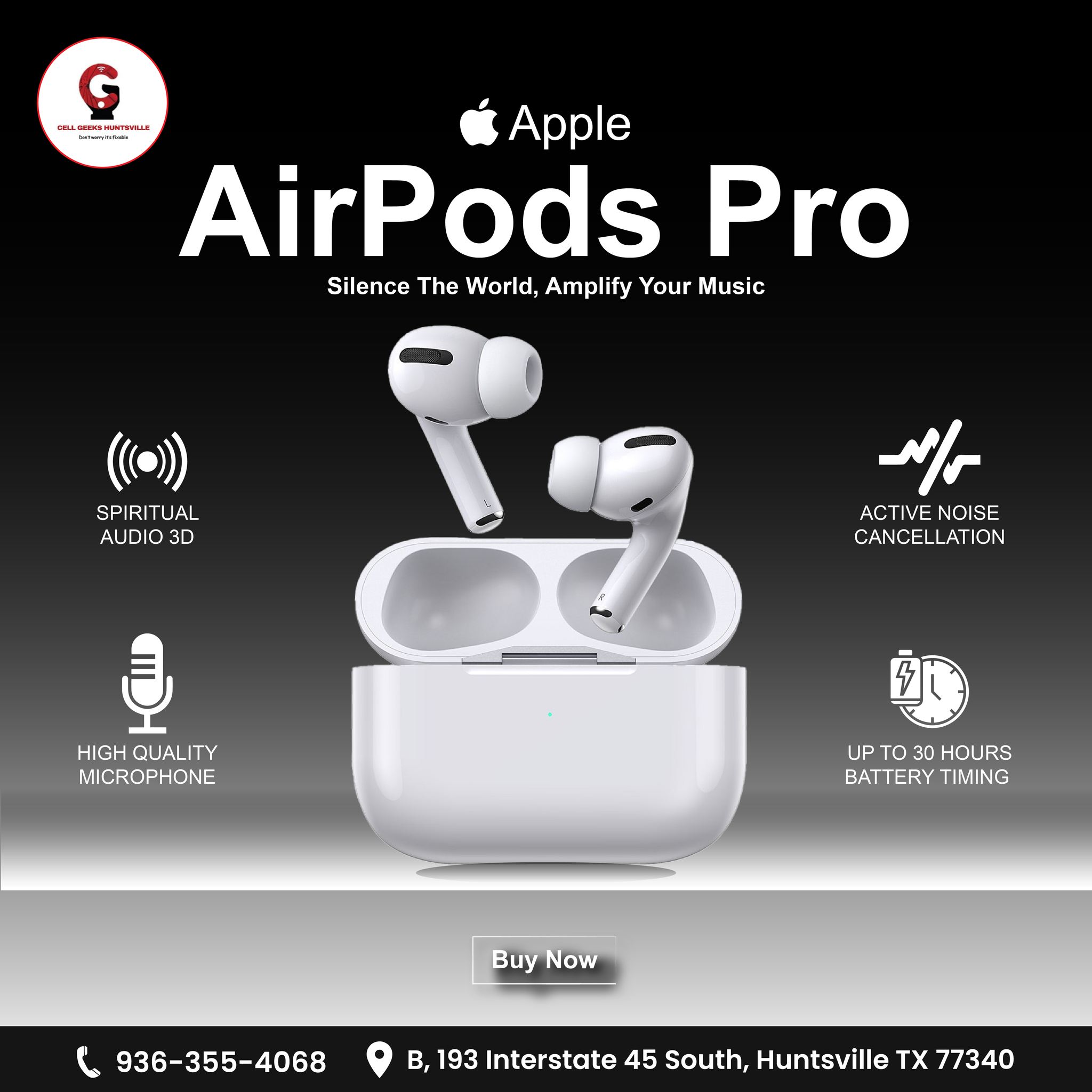 🎧 Apple AirPods Pro Silence the World, Amplify Your Music