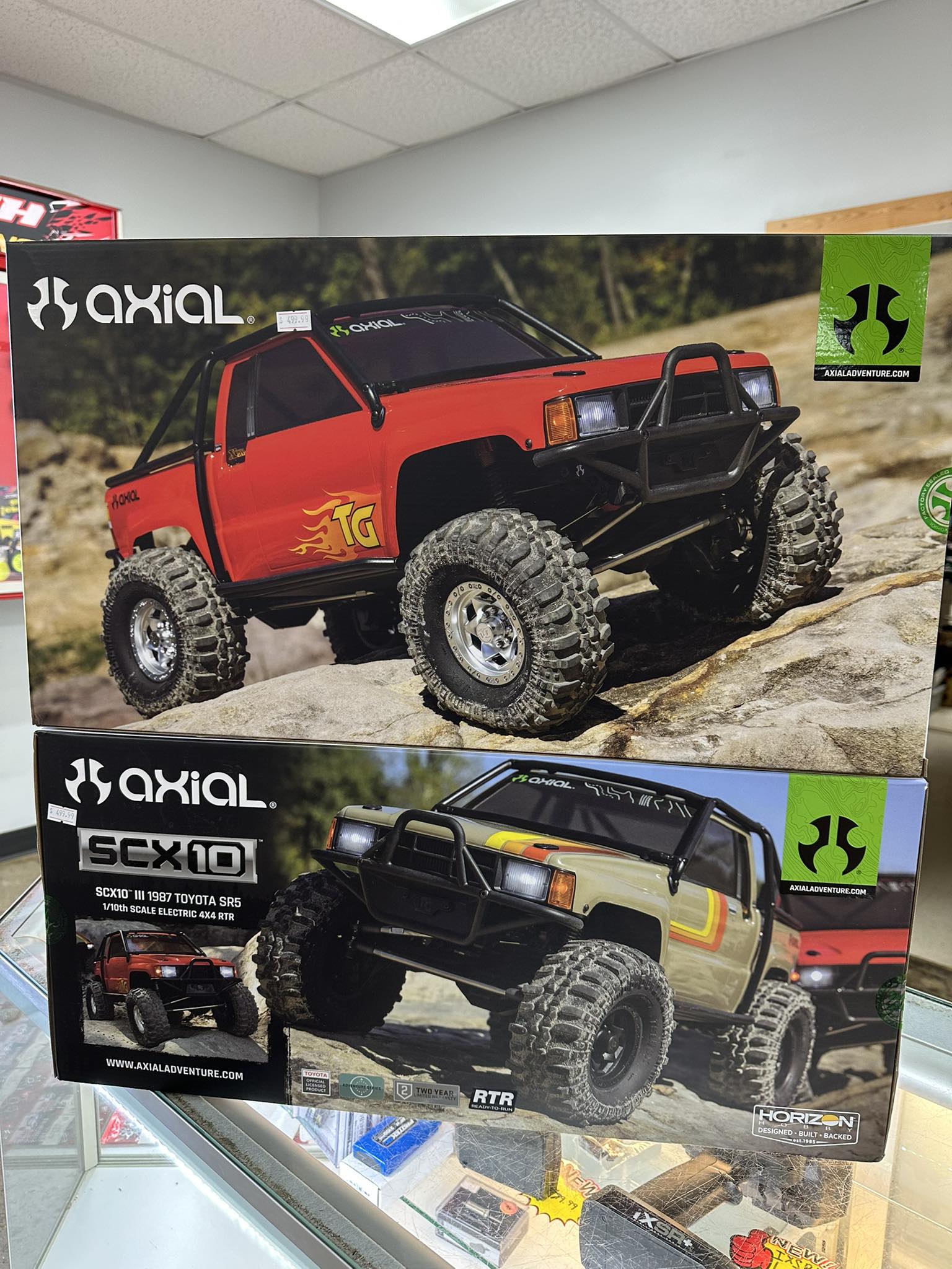The all NEW Axial SCX10 III 1987 Toyota SR5's have landed