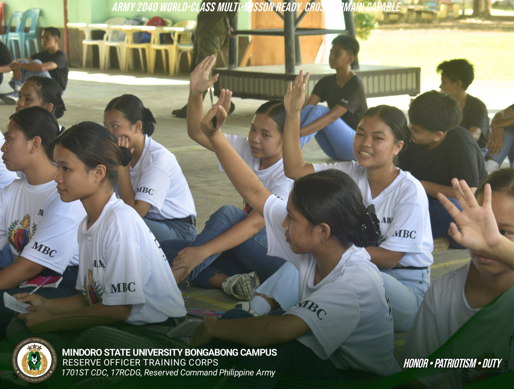 Mindo... - Mindoro State University Bongabong Campus ROTC Unit