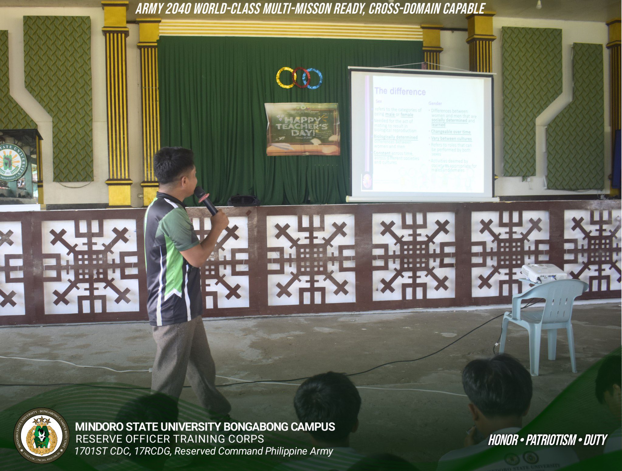 Mindo... - Mindoro State University Bongabong Campus ROTC Unit