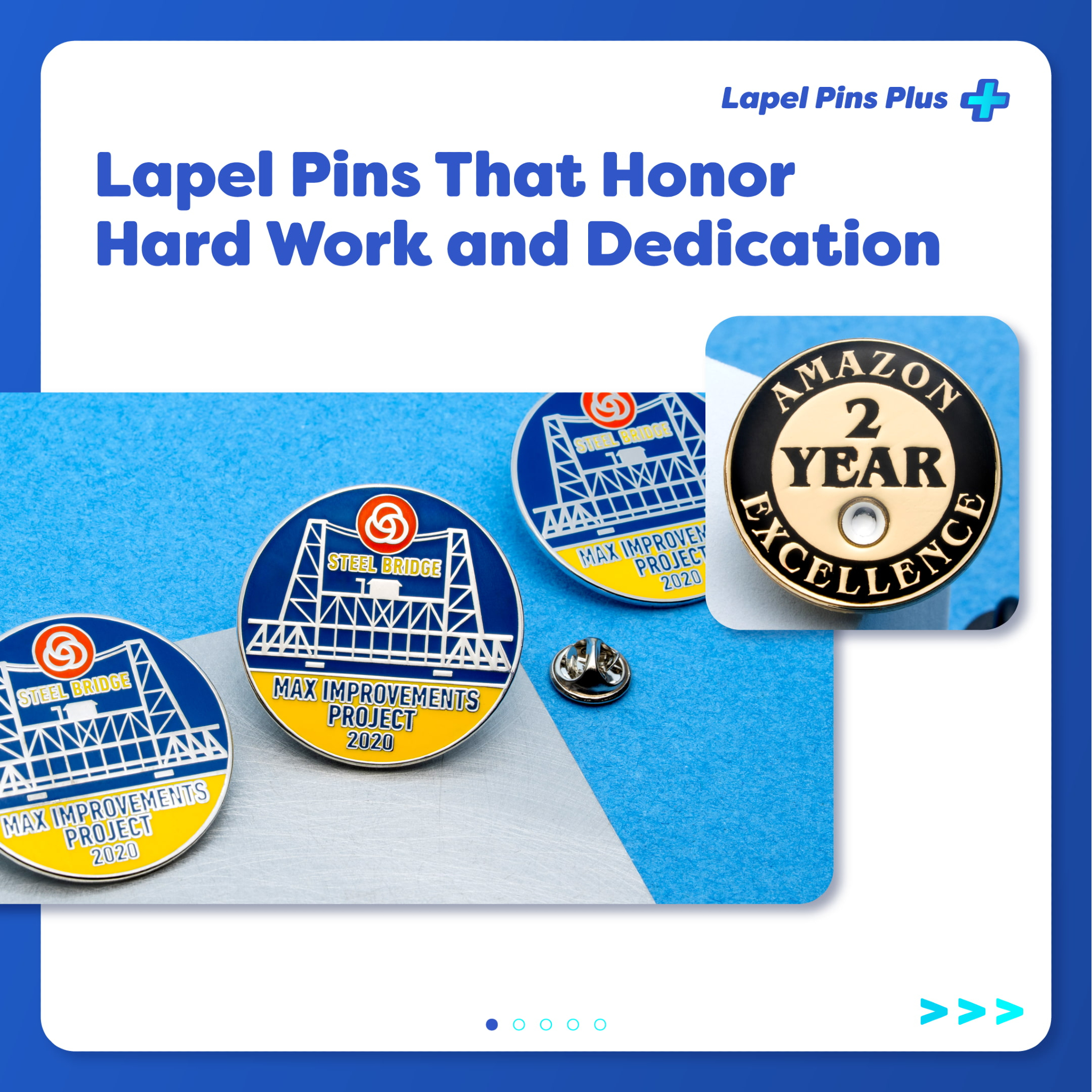 Lapel Pins Plus - Hard work deserves more than a quick... | Facebook