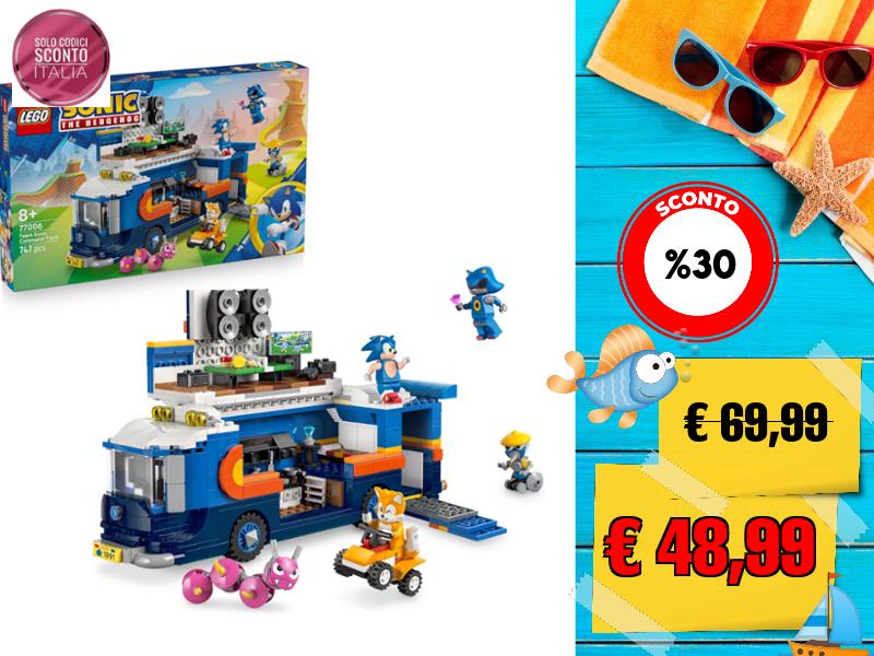 🧰 STORE : AMAZON 📉 MINIMO STORICO 📉 🦊 LEGO Sonic the Hedgehog