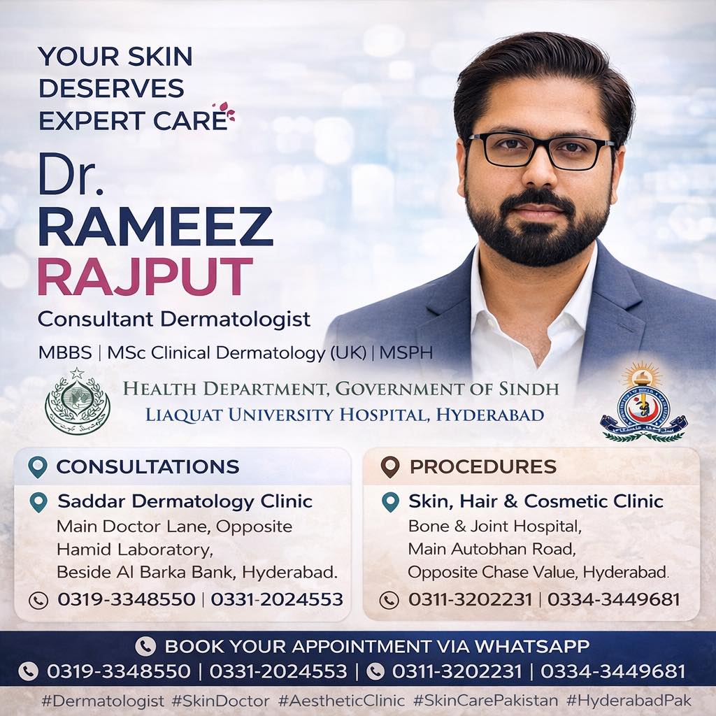 Dr. M Rameez Rajput, Dermatologist