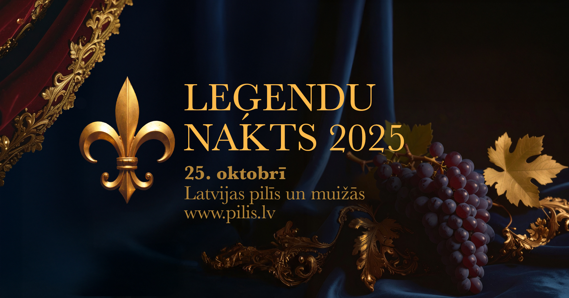 Leģendu nakts 2025 Alūksnes Jaunajā pilī!