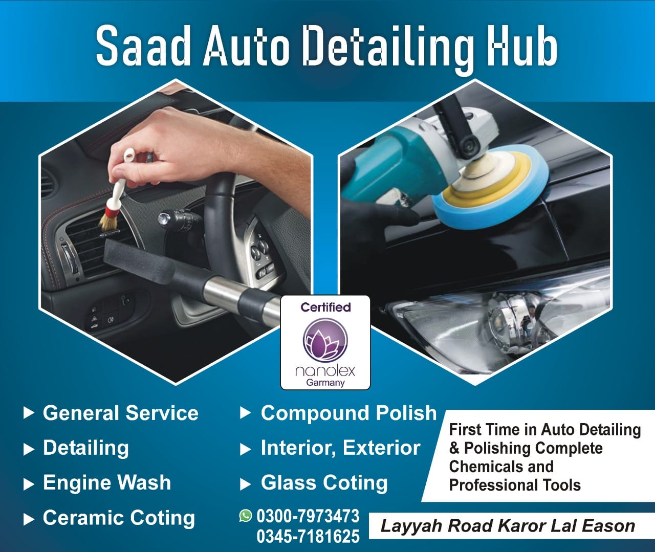 Saad Auto Detailing Service | Layyah